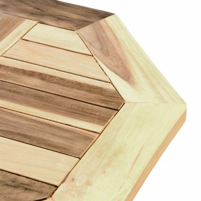 VCM Gruppe | Balkontisch Gartentisch Beistelltisch klappbar natur Teak